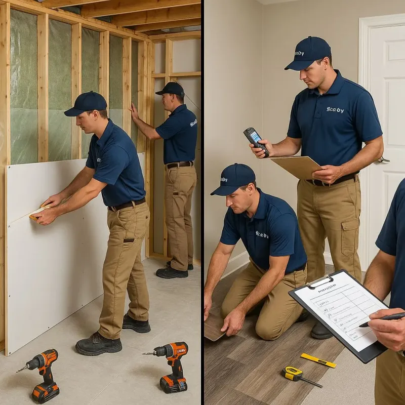 Repairs and Reconstruction process in Tamworth, NH